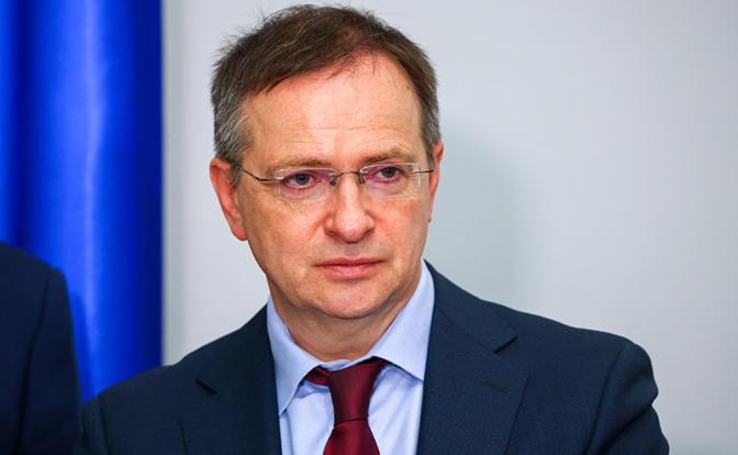 На фото: помощник президента РФ, председатель Российского военно-исторического общества Владимир Мединский