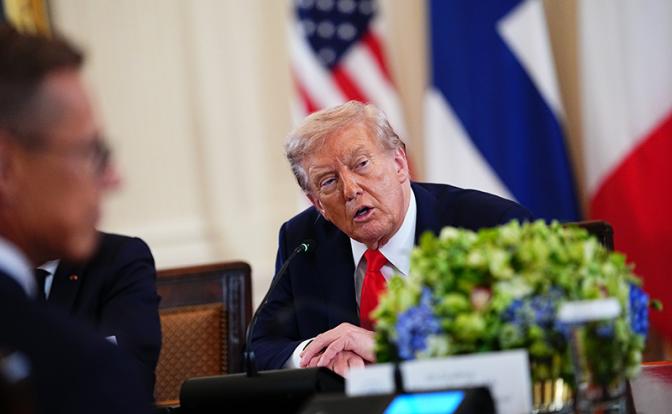 На фото: президент США Дональд Трамп