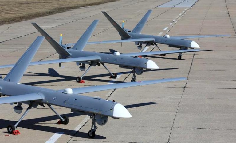 На фото: беспилотный летательный аппарат "Орион".