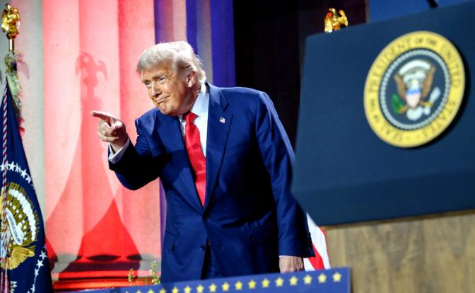 На фото: президент США Дональд Трамп.