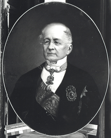 На фото: бывший Министр иностранных дел Российской империи светлейший князь Александр Михайлович Горчаков.