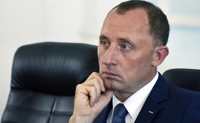 На фото: врио замгубернатора Курской области Владимир Базаров