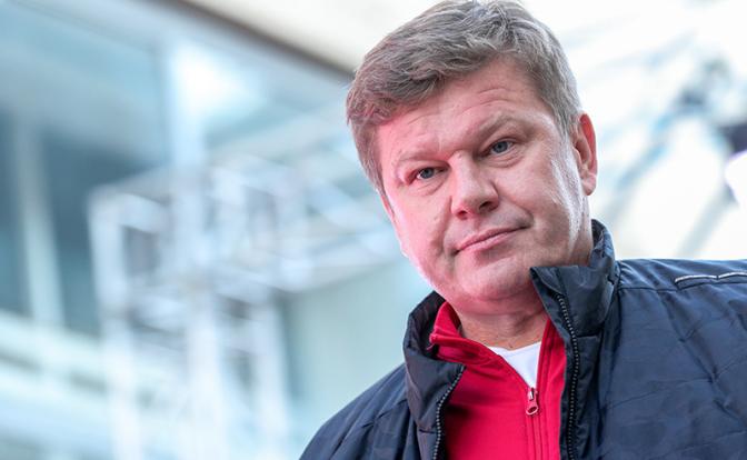 На фото: спортивный журналист Дмитрий Губерниев