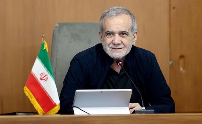 На фото: президент Ирана Масуд Пезешкиан