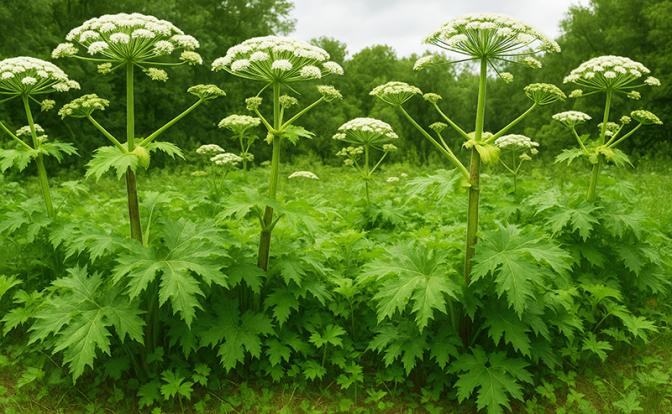 В России начинают выявлять заросшие борщевиком земли с помощью ИИ