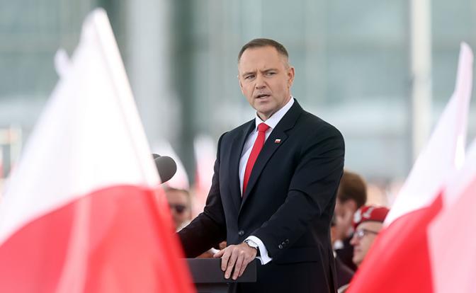 На фото: президент Польши Кароль Навроцкий