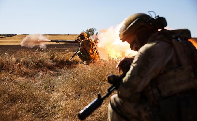ВС РФ сорвали массированный прорыв «Азова» на Краснолиманском направлении