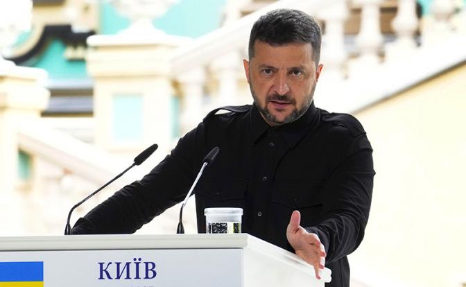 На фото: президент Украины Владимир Зеленский.