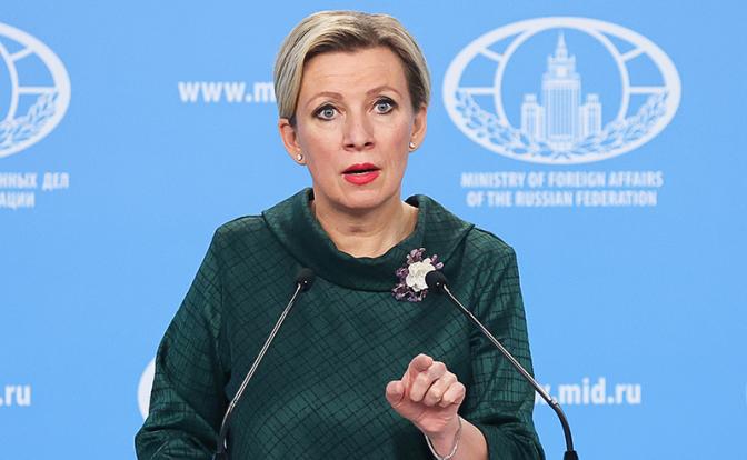 На фото: официальный представитель МИД РФ Мария Захарова.