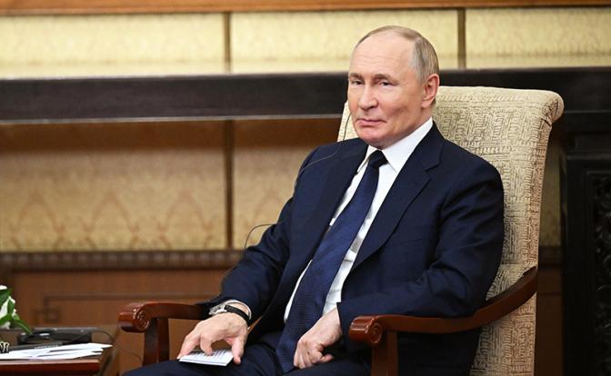 На фото: президент РФ Владимир Путин