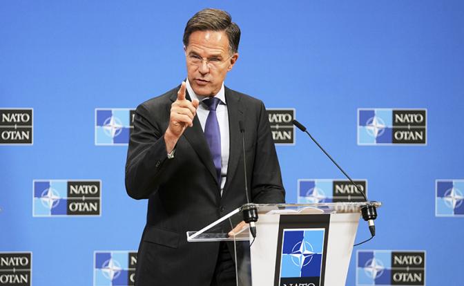 На фото: генеральный секретарь Североатлантического альянса Марк Рютте