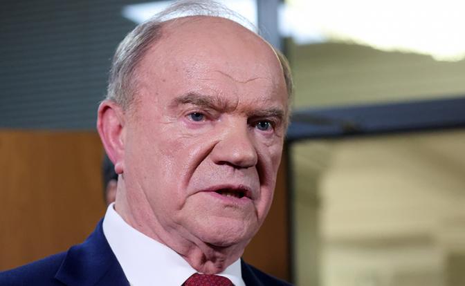 На фото: председатель ЦК КПРФ Геннадий Зюганов