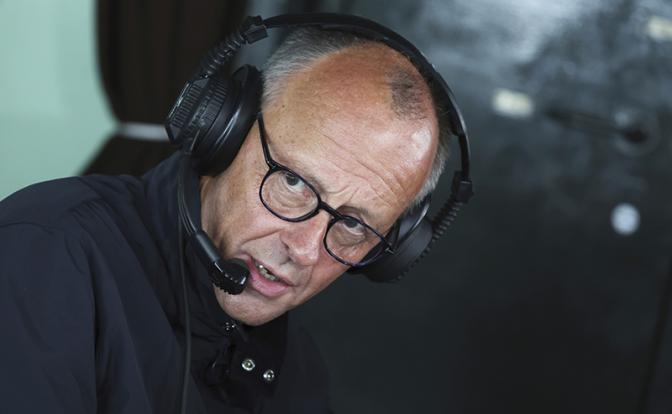 На фото: канцлер ФРГ Фридрих Мерц