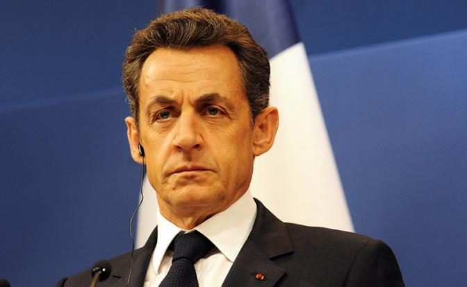 На фото: бывший президент Франции Николя Саркози