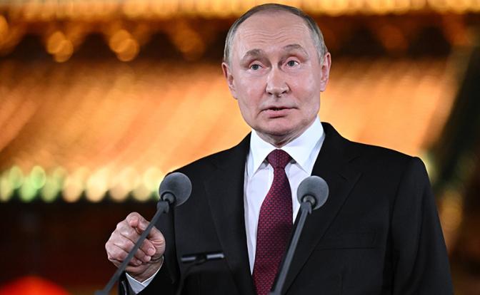 На фото: президент РФ Владимир Путин.