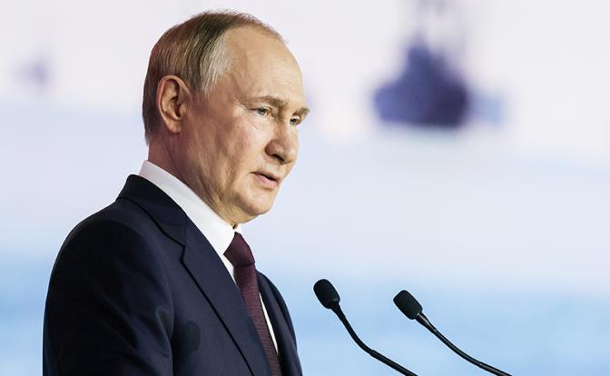 На фото: президент РФ Владимир Путин