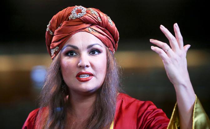 На фото: оперная певица Анна Нетребко