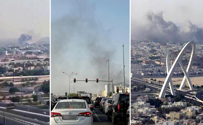 Израиль нанёс удар по руководству ХАМАС в Катаре во вторник, когда там обсуждалось предложение США о прекращении огня в секторе Газа, сообщили официальные лица. На фото показаны сцены после атаки.