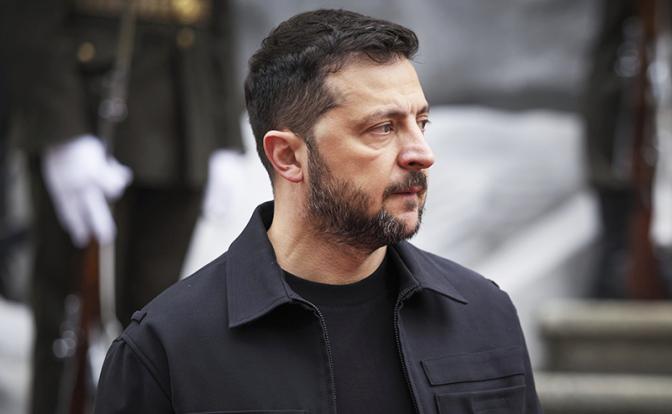 На фото: президент Украины Владимир Зеленский