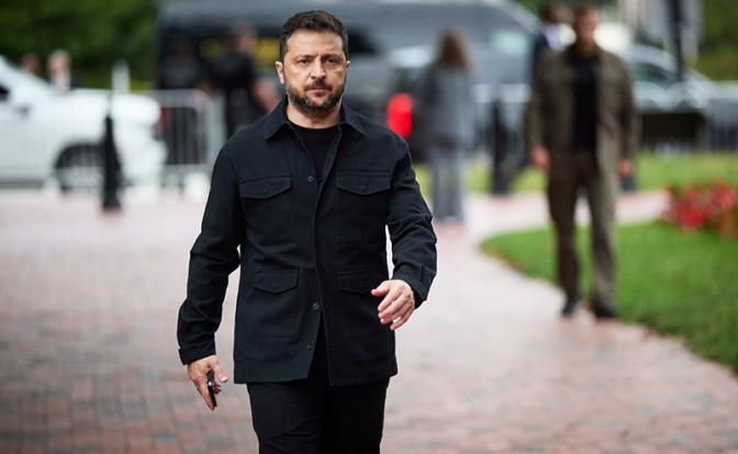 На фото: президент Украины Владимир Зеленский