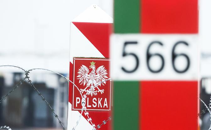 Польша закрывает границу с Белоруссией на неопределенный срок