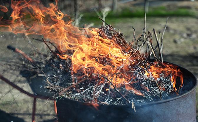 Адвокат рассказала, как нужно сжигать мусор, чтобы не нарваться на штраф