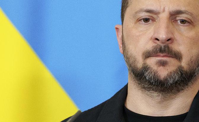 На фото: президент Украины Владимир Зеленский