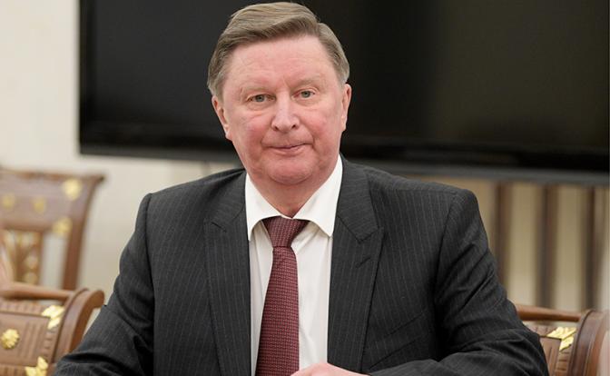 На фото: постоянный член Совбеза РФ Сергей Иванов