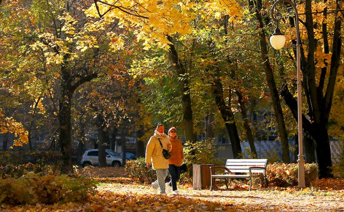 В октябре в Москве возможно бабье лето