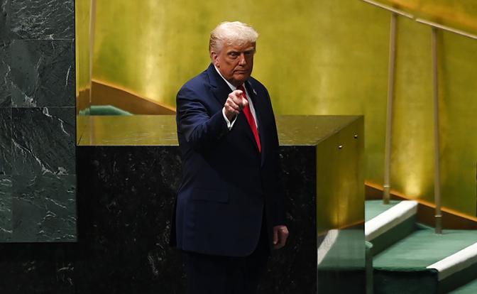 На фото: президент США Дональд Трамп