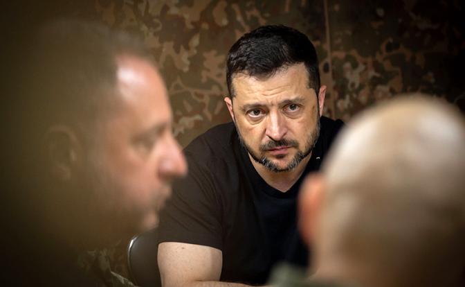 На фото: президент Украины Владимир Зеленский