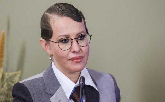 На фото: телеведущая Ксения Собчак.