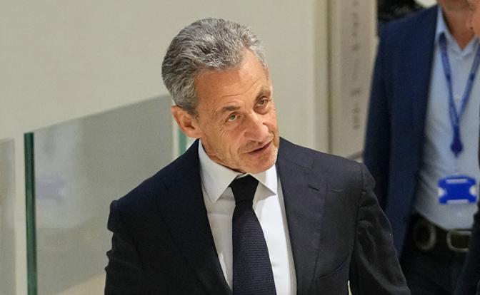 На фото: бывший президент Франции Николя Саркози