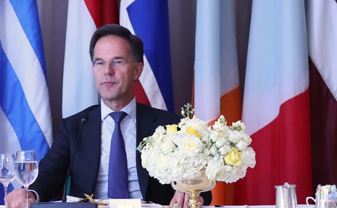 На фото: генеральный секретарь НАТО Марк Рютте