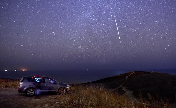 В октябре можно будет увидеть два звездопада