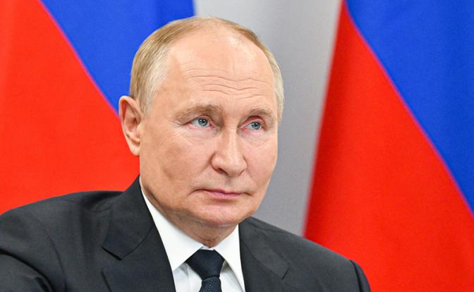 На фото: президент РФ Владимир Путин