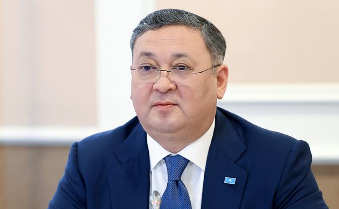 На фото: министр иностранных дел Казахстана Мурат Нуртлеу