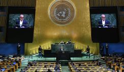 Иран нанес по Израилю ядерный удар с телеэкранов и трибуны ООН