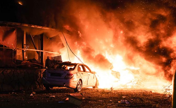 Ответка за Новороссийск: кромешный ад в Киеве, фейерверки на складах ВСУ в Чернигове и Виннице