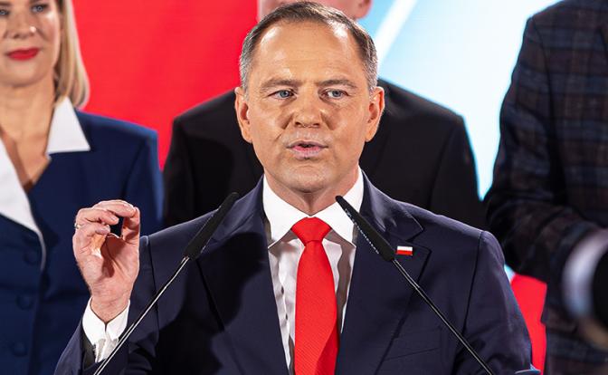 На фото: президент Польши Кароль Навроцкий