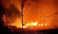 Объятая огнём Одесса и сполохи в Днепропетровске – ночи на Украине становятся всё страшнее