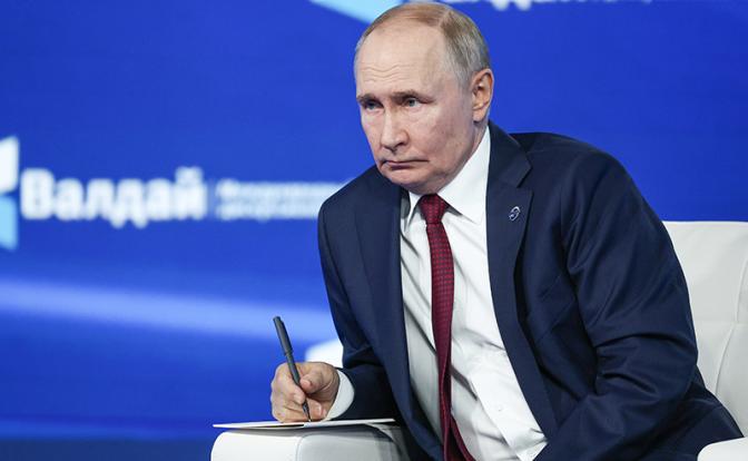 На фото: президент РФ Владимир Путин