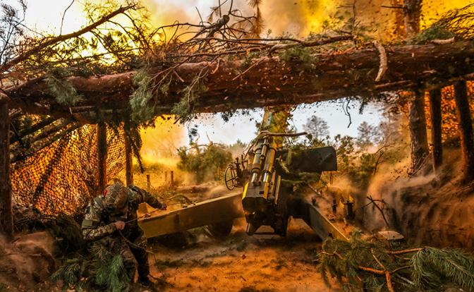 Под Добропольем земля горит: ВСУ на наши ФАБы отвечают запрещенным «фосфором» 