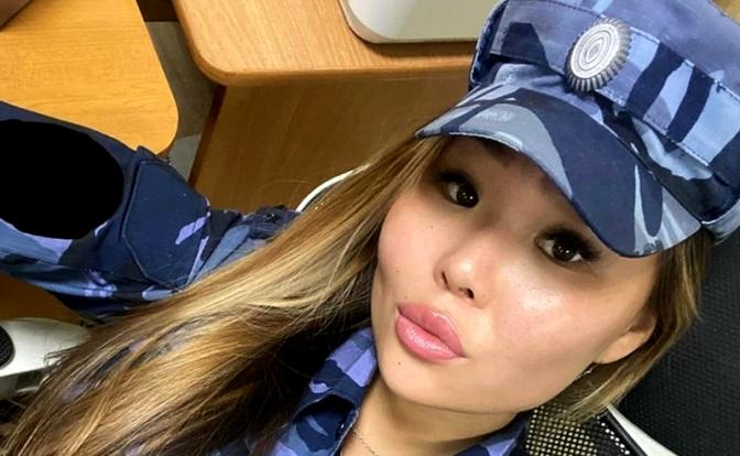 На фото: россиянка Дашима Очирнимаева.