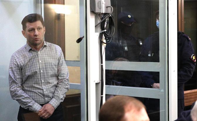 На фото: бывший губернатор Хабаровского края Сергей Фургал.