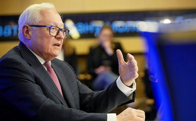 На фото: заместитель иностранных дел РФ Сергей Рябков.