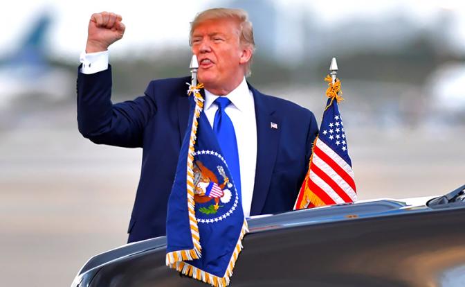 На фото: президент США Дональд Трамп.