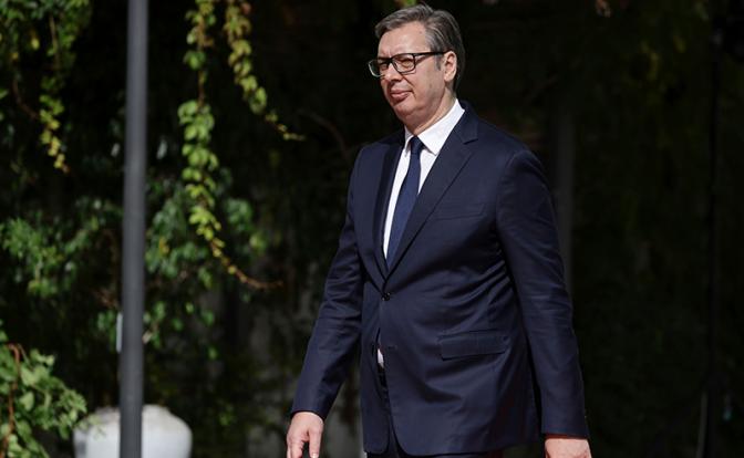 На фото: президент Сербии Александар Вучич