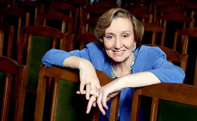 На фото: художественный руководитель Центрального дома работников искусств (ЦДРИ) Энгилиса Погорелова