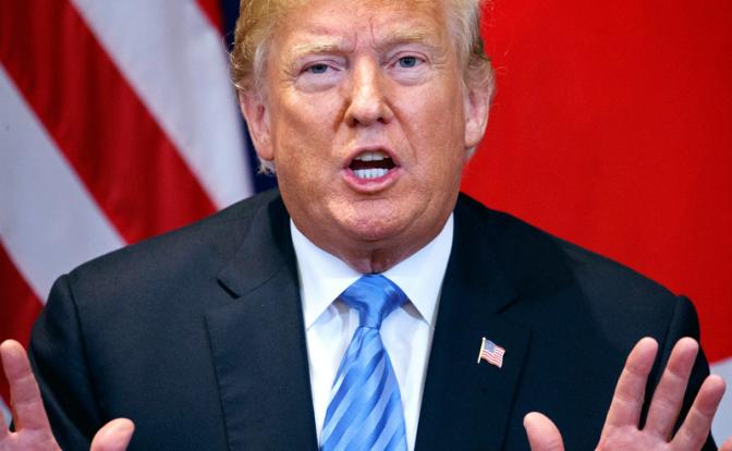 На фото: президент США Дональд Трамп.